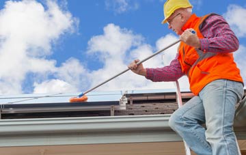 Welltown soft wash roof cleaning